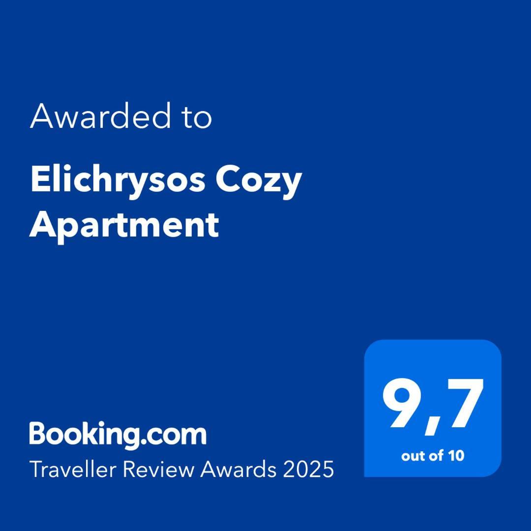 Elichrysos Cozy Apartment Iraklio Eksteriør billede